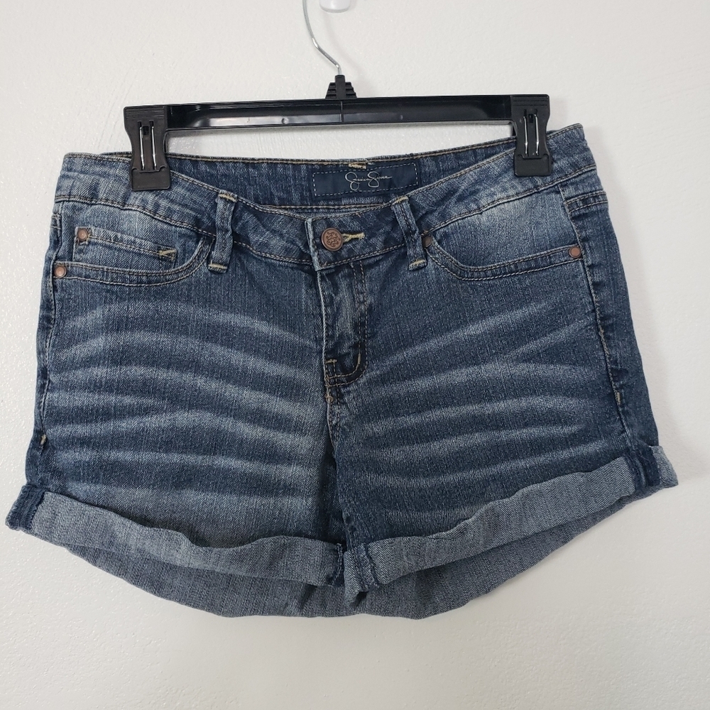 Jessica simpson Jean Shorts sz 29 lowrise